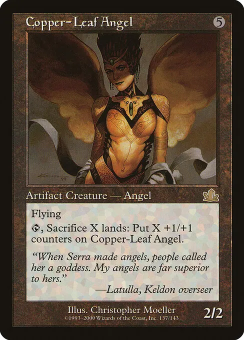 Copper-Leaf Angel 137/143