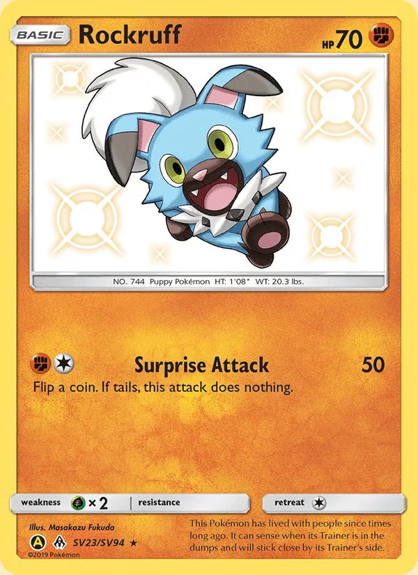 Rockruff SV23/68