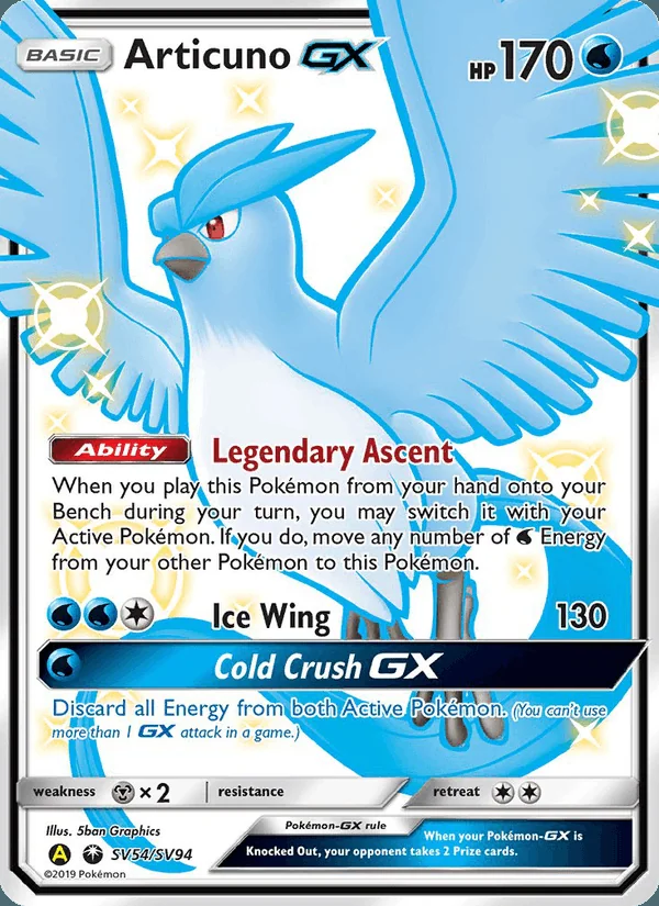 Articuno-GX SV54/68