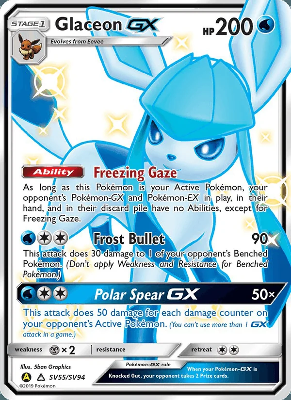 Glaceon-GX SV55/68