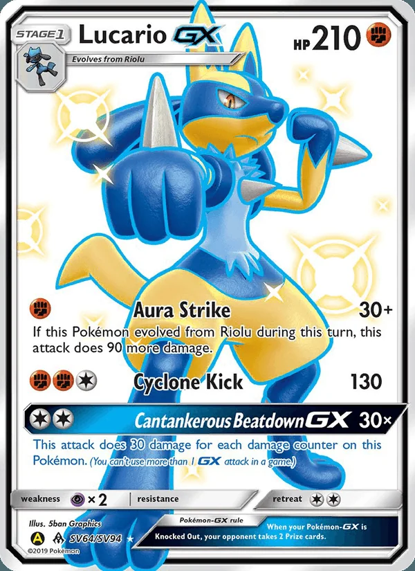 Lucario-GX SV64/68