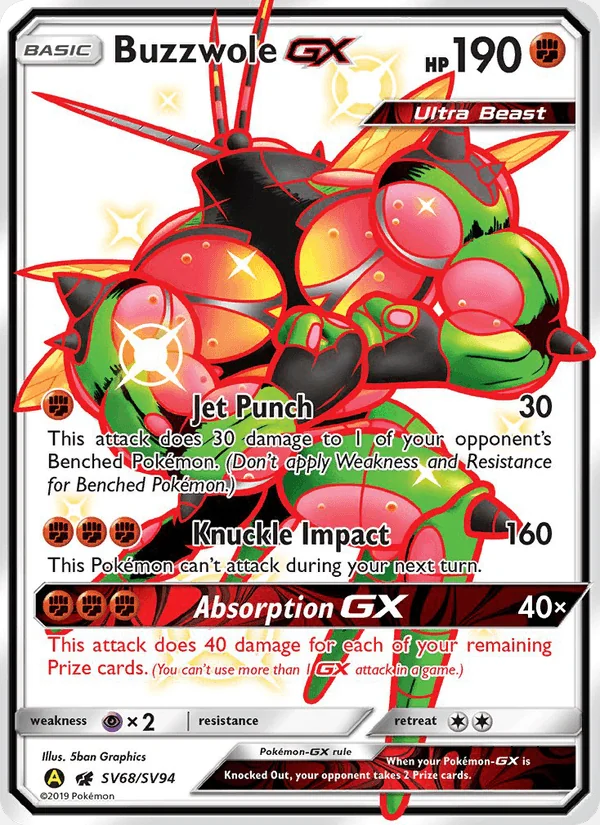 Buzzwole-GX SV68/68