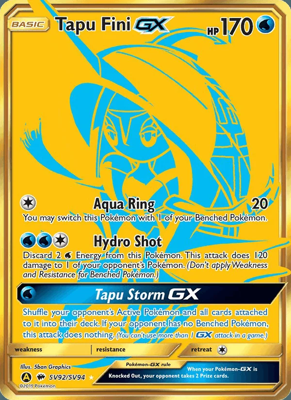 Tapu Fini-GX SV92/68