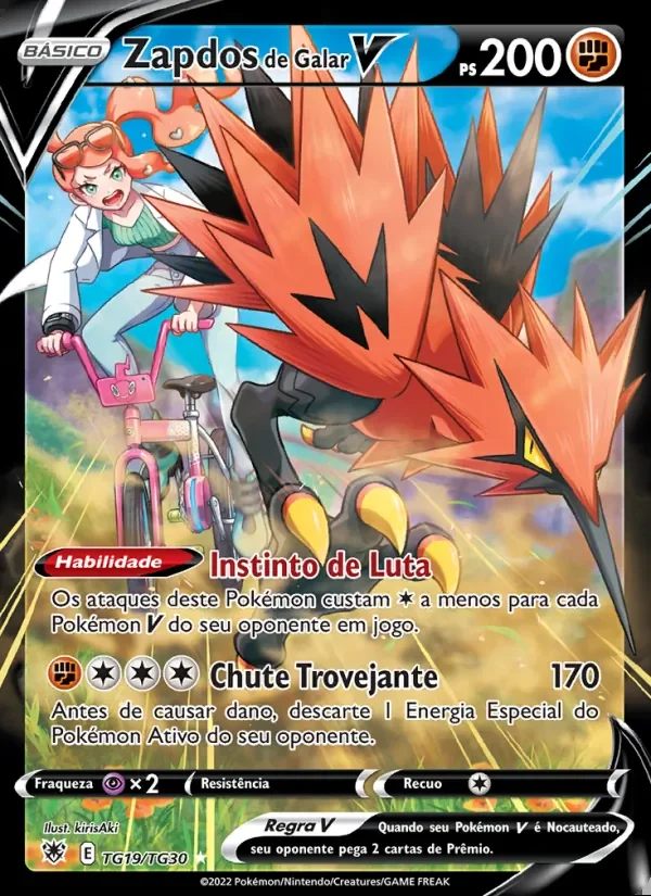 Zapdos de Galar-V TG19/TG30