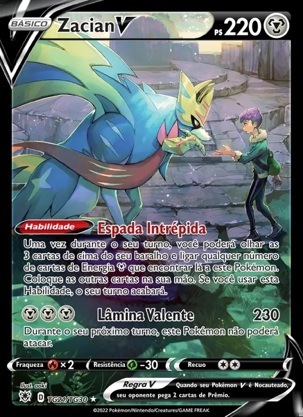 Zacian-V TG21/TG30