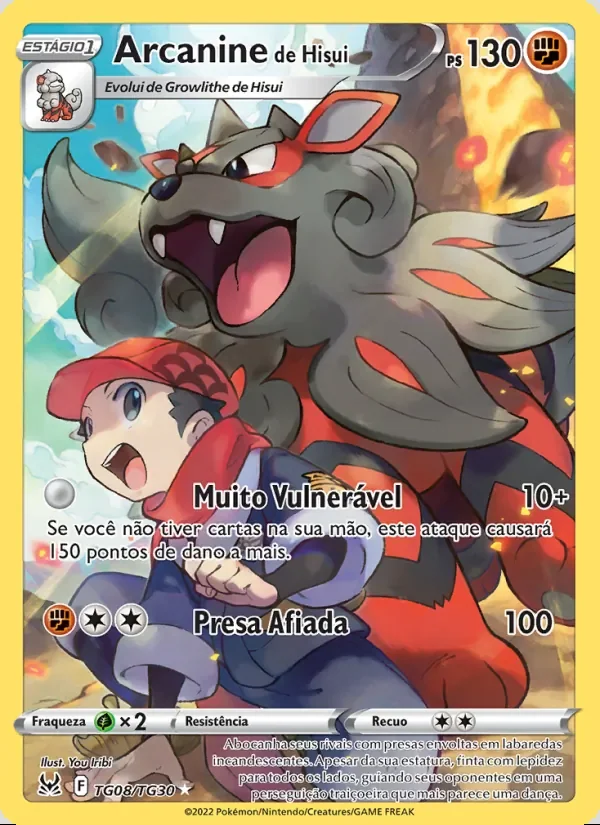 Arcanine de Hisui TG08/TG30