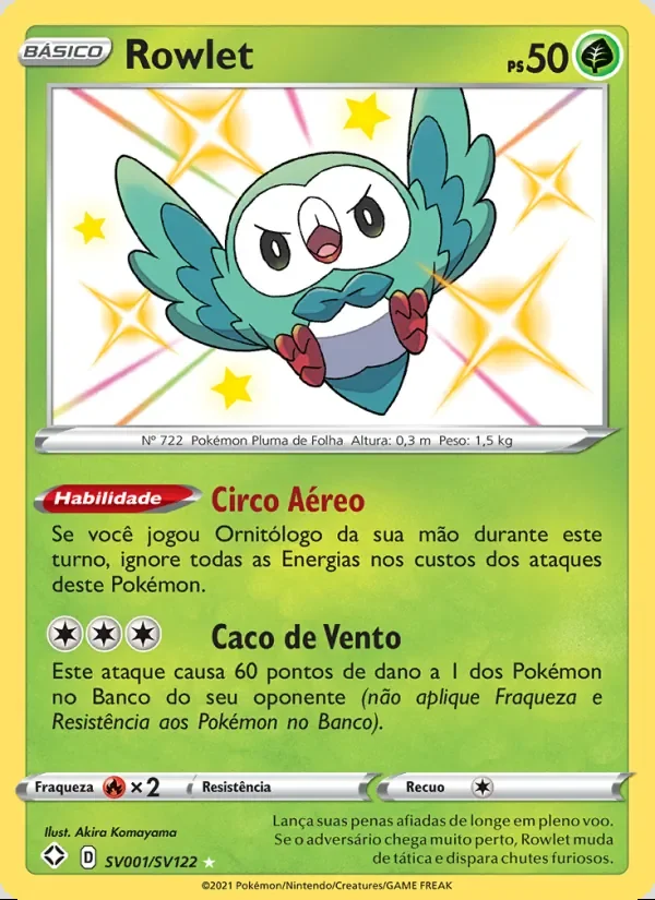Rowlet SV001/SV122