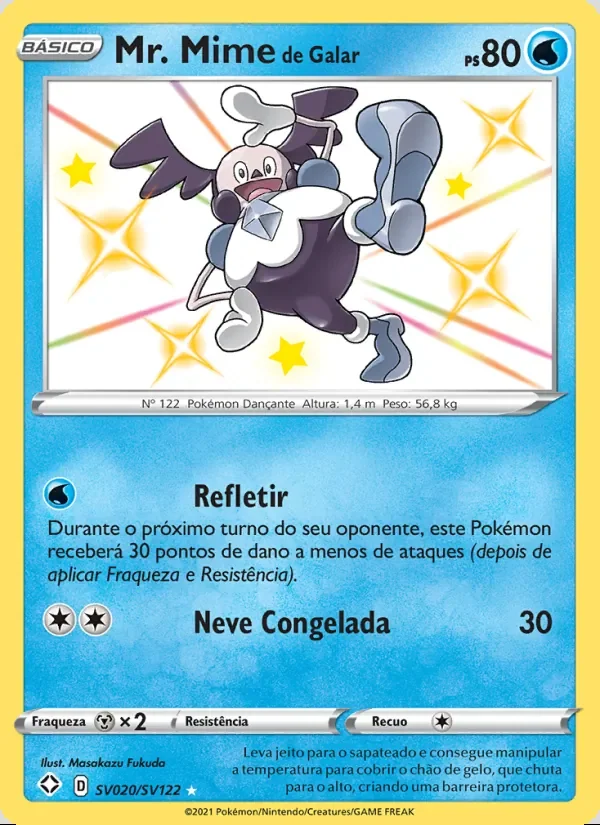 Mr. Mime de Galar SV020/SV122