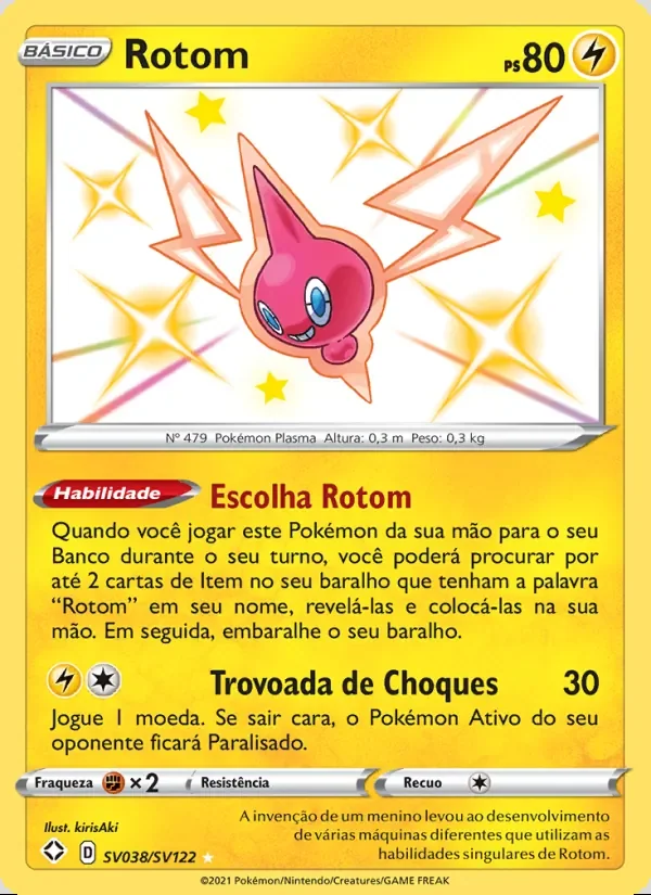 Rotom SV038/SV122