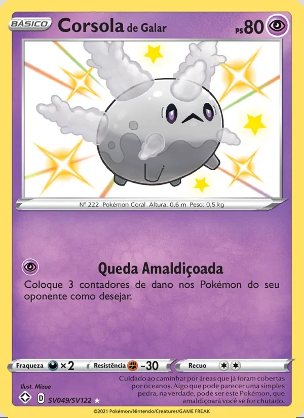 Corsola de Galar SV049/SV122