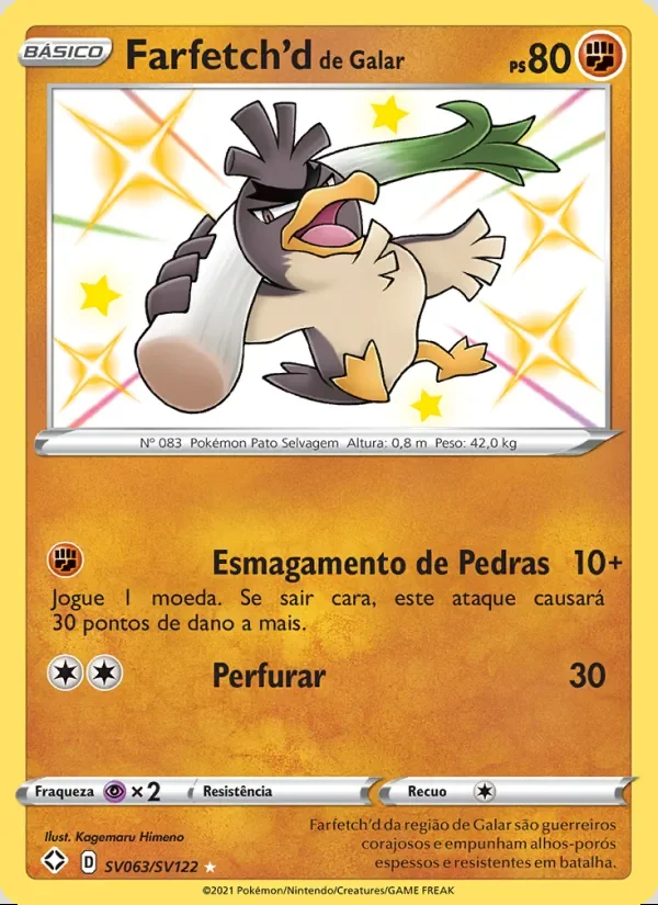 Farfetch'd de Galar SV063/SV122