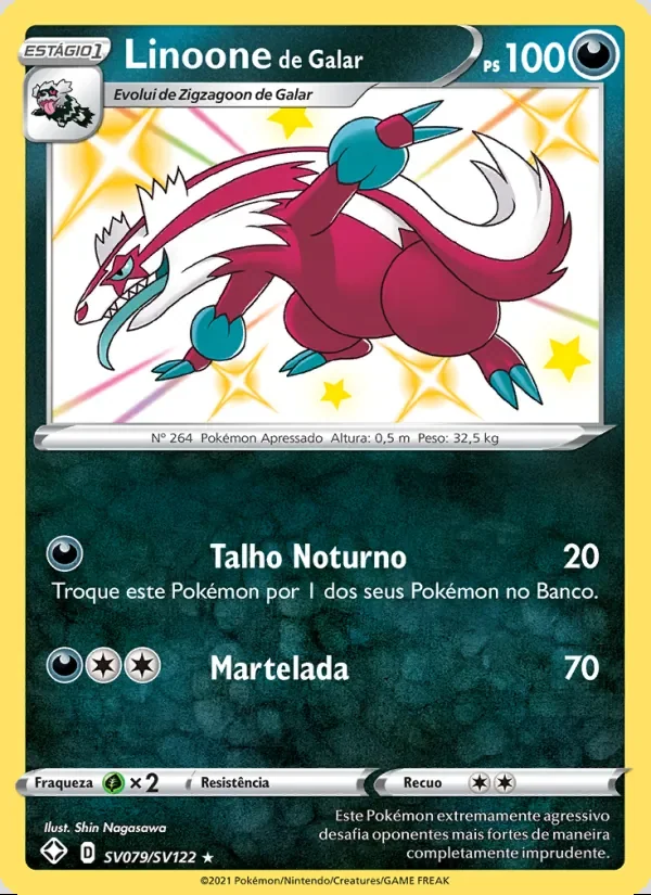 Linoone de Galar SV079/SV122
