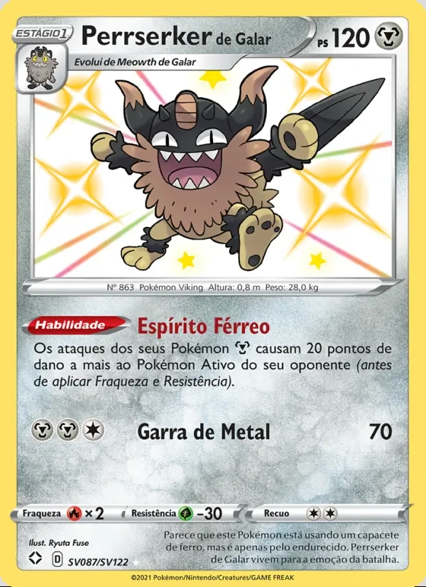 Perrserker de Galar SV087/SV122