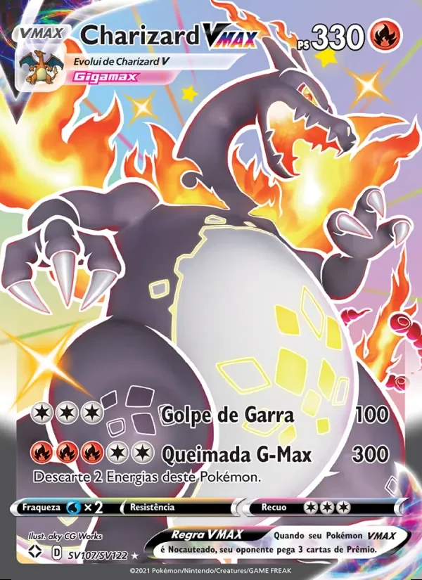 Charizard-VMAX SV107/SV122