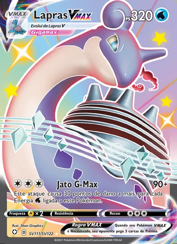 Lapras-VMAX SV111/SV122
