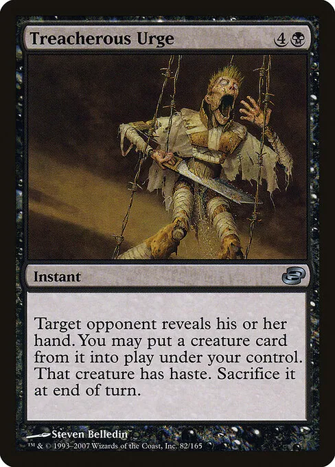Treacherous Urge 082/165