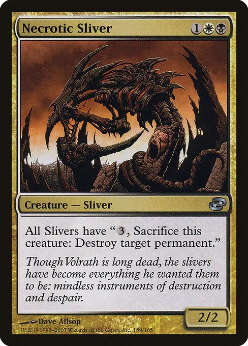 Necrotic Sliver 159/165