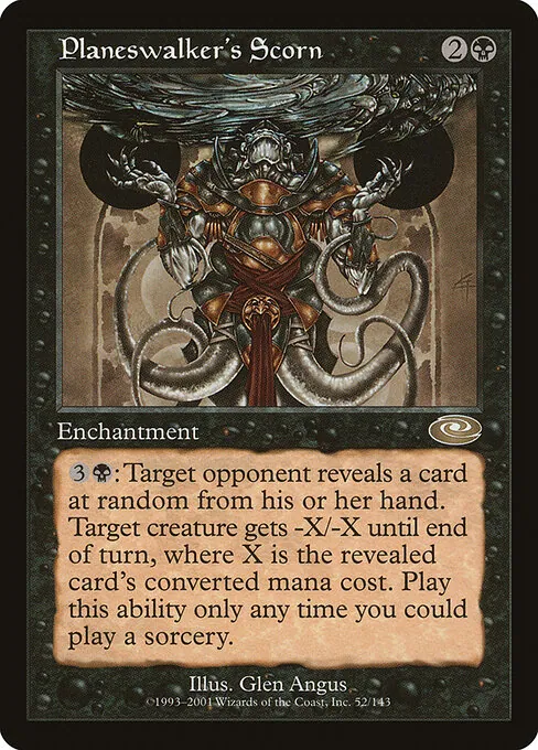 Planeswalker's Scorn 052/143