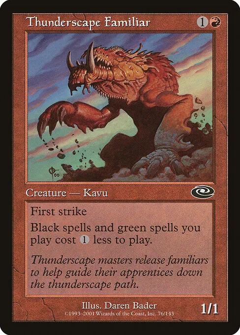 Thunderscape Familiar 076/143
