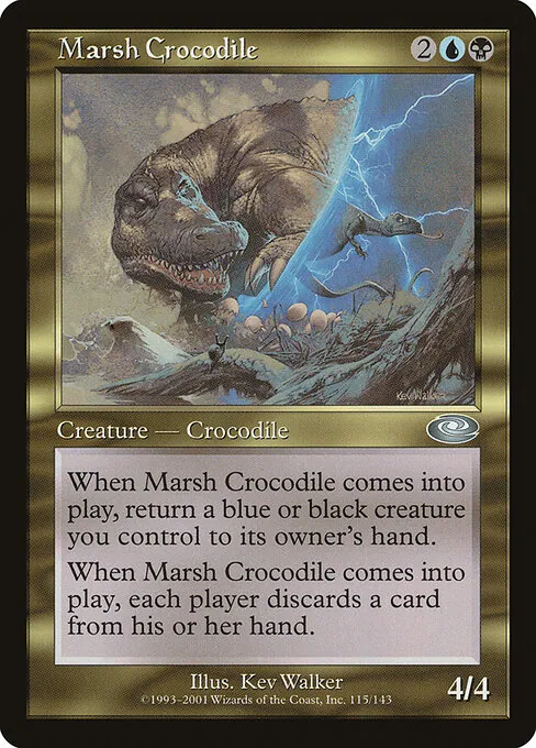 Marsh Crocodile 115/143
