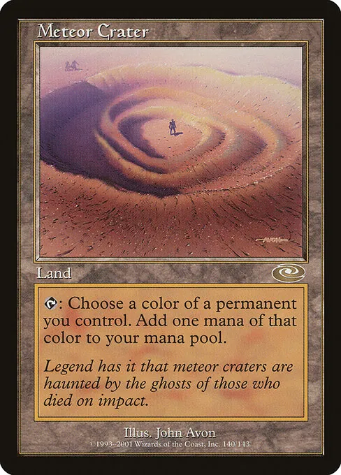 Meteor Crater 140/143