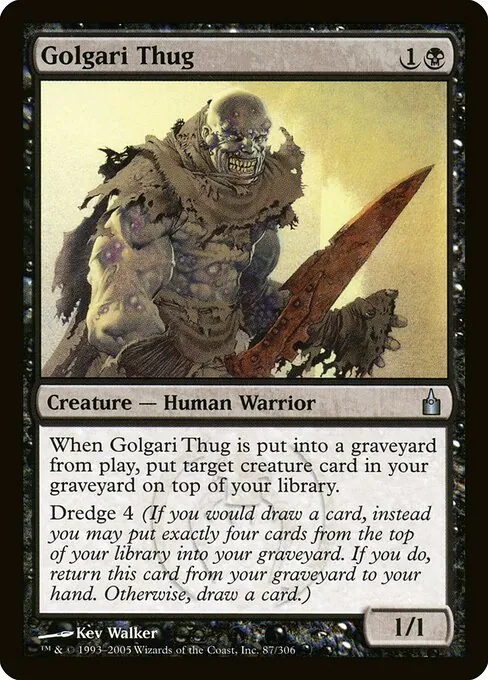 Golgari Thug 087/306