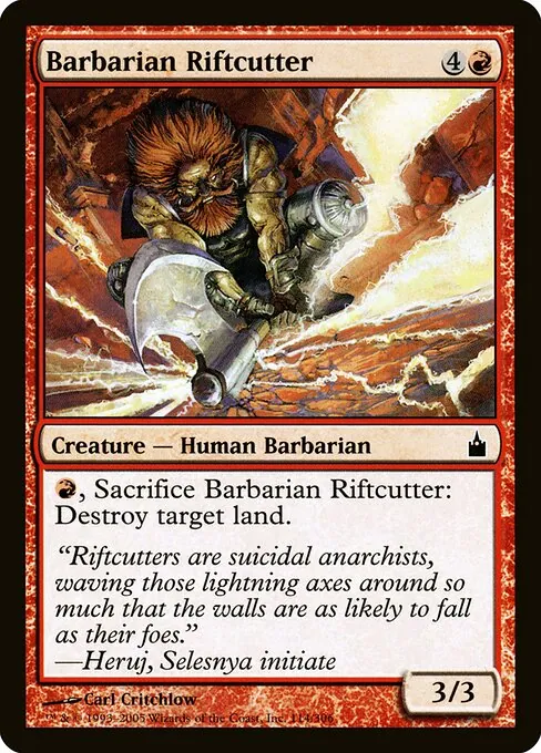 Barbarian Riftcutter 114/306