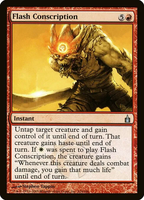 Flash Conscription 124/306