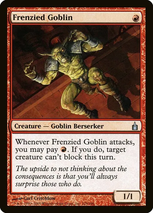 Frenzied Goblin 125/306