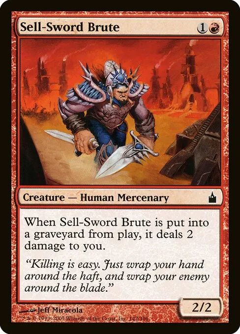 Sell-Sword Brute 142/306