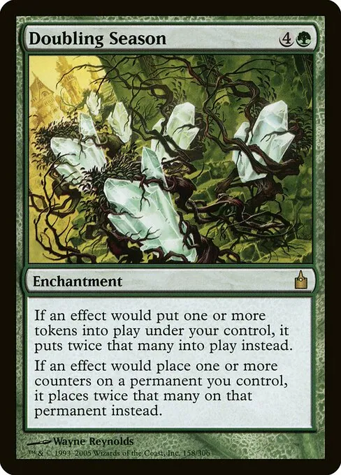 Doubling Season 158/306
