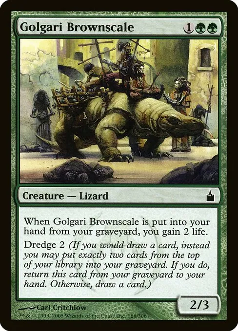 Golgari Brownscale 166/306