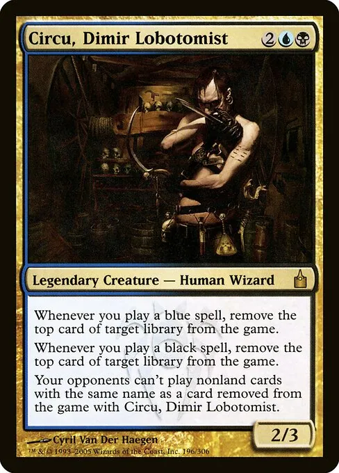 Circu, Dimir Lobotomist 196/306