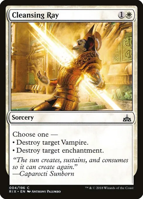 Cleansing Ray 004/196