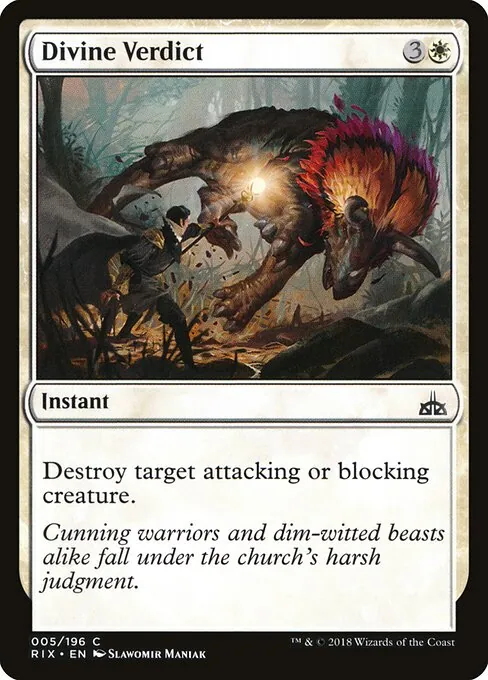 Divine Verdict 005/196