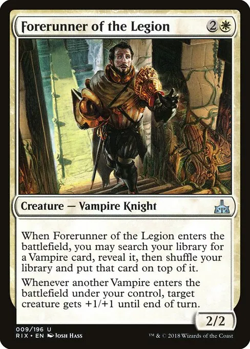 Forerunner of the Legion 009/196