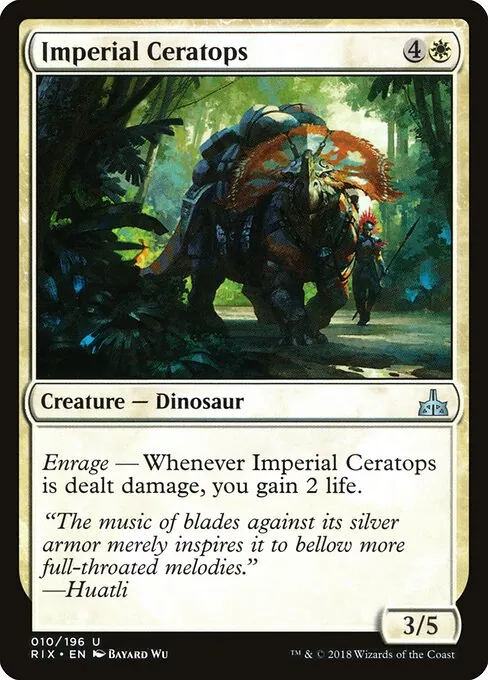 Imperial Ceratops 010/196
