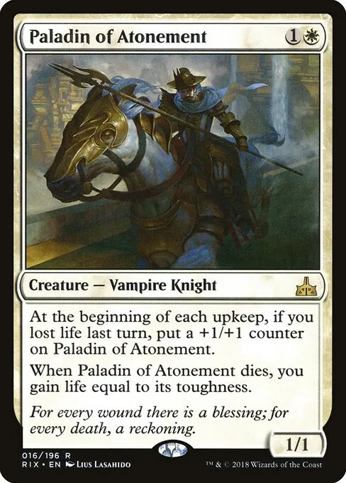 Paladin of Atonement 016/196