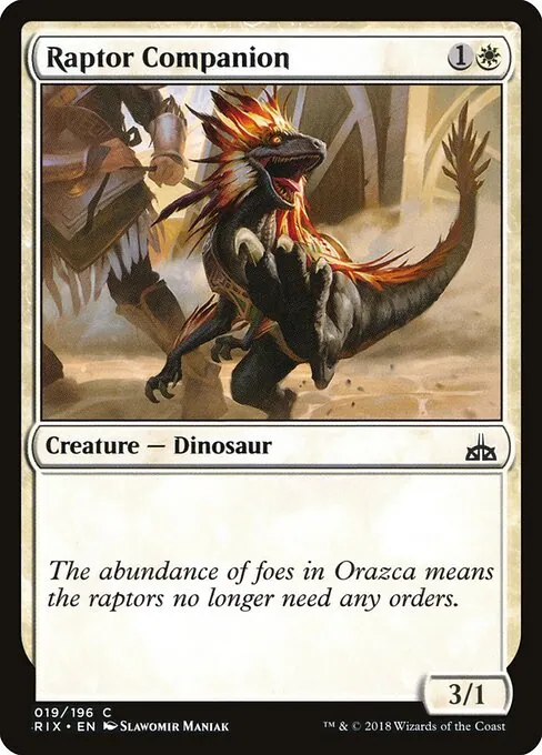 Raptor Companion 019/196