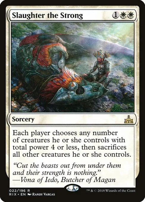 Slaughter the Strong 022/196