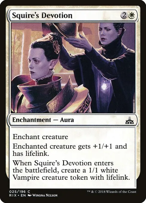 Squire's Devotion 025/196