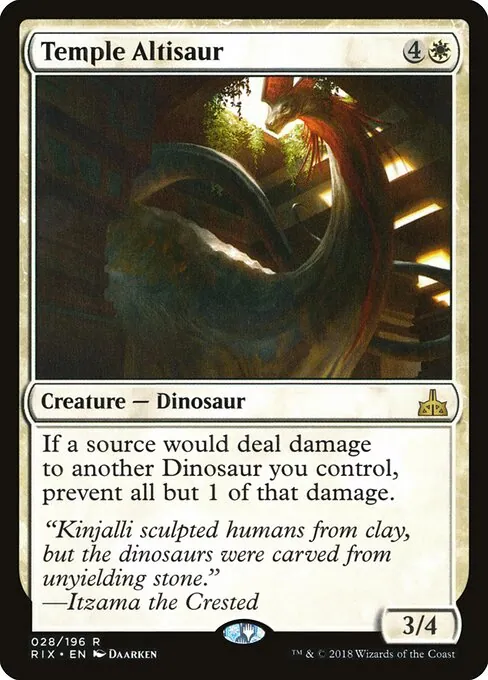 Temple Altisaur 028/196