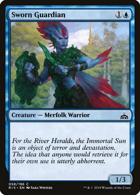 Sworn Guardian 058/196