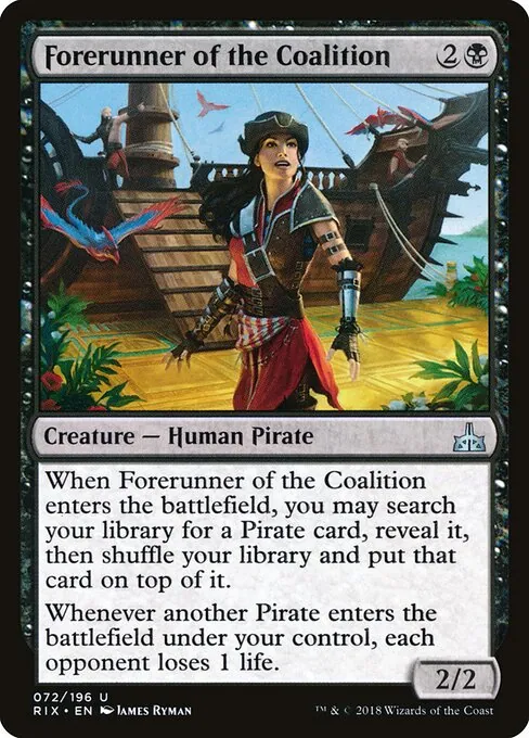 Forerunner of the Coalition 072/196