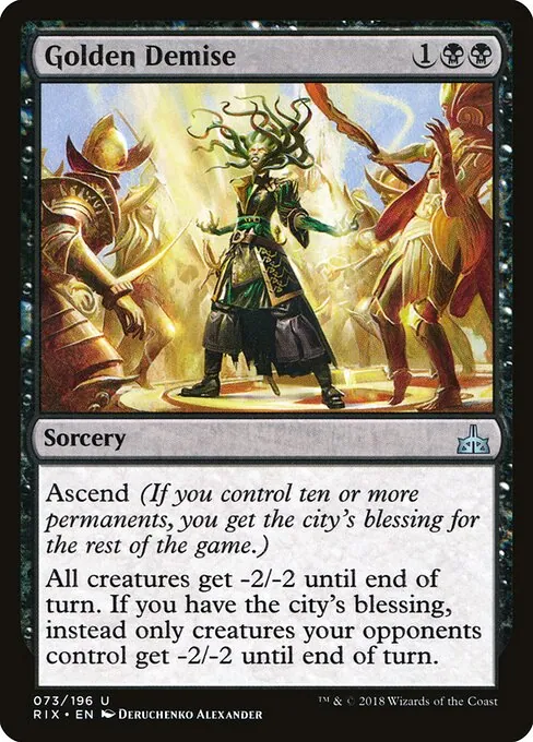 Golden Demise 073/196