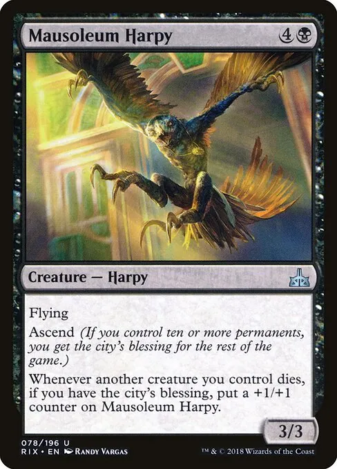 Mausoleum Harpy 078/196