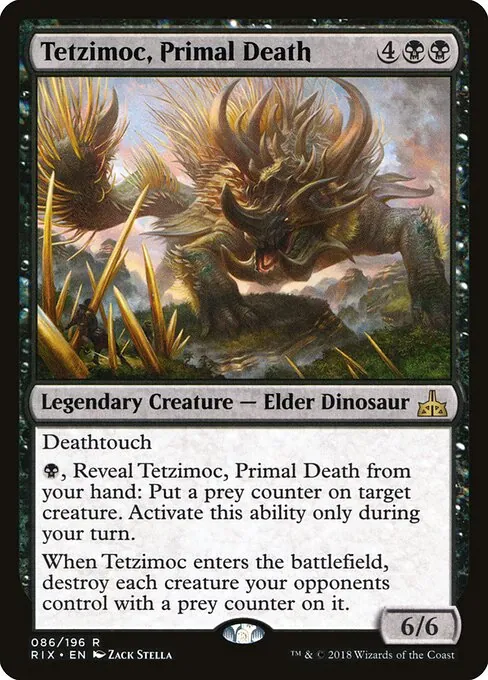 Tetzimoc, Primal Death 086/196