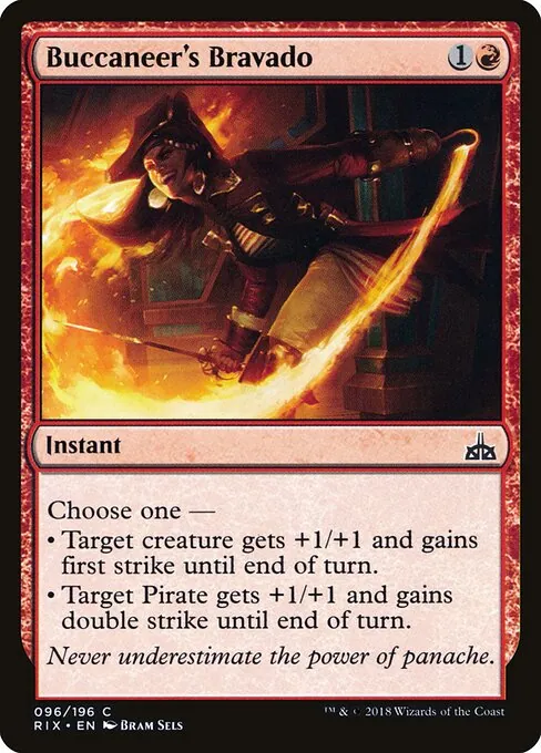 Buccaneer's Bravado 096/196