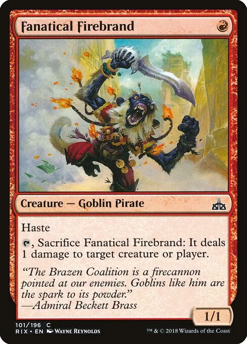 Fanatical Firebrand 101/196
