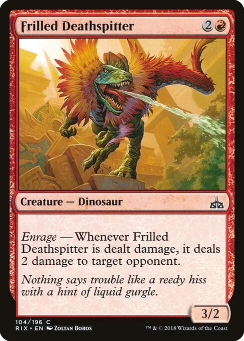 Frilled Deathspitter 104/196